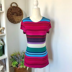Ted Baker London Striped Short Sleeve Tee XS SM T1